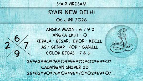 Syair Virdsam - Syair New Delhi