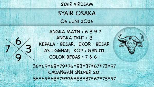 Syair Virdsam - Syair Osaka