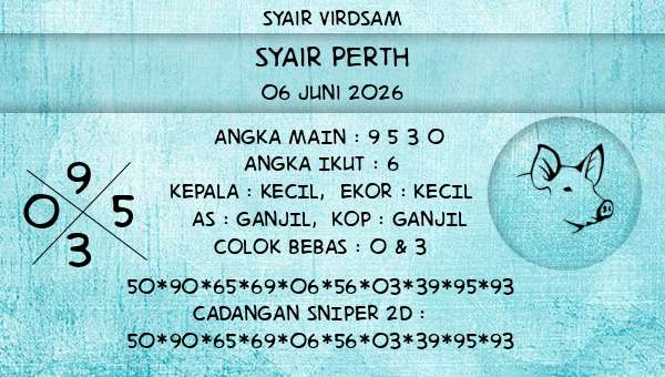 Syair Virdsam - Syair Perth