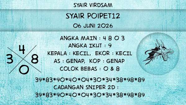 Syair Virdsam - Syair Poipet12