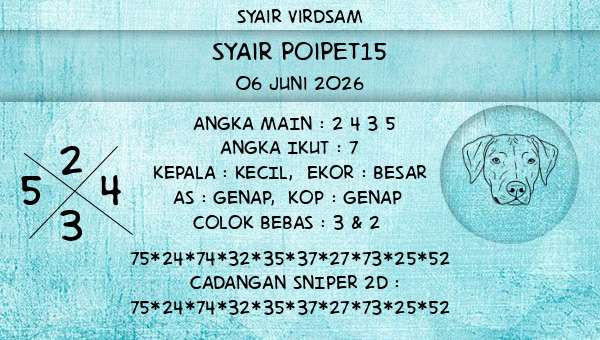 Syair Virdsam - Syair Poipet15