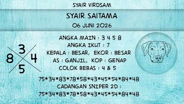Syair Virdsam - Syair Saitama