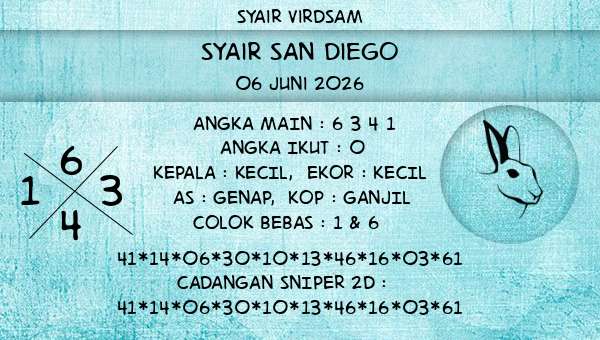Syair Virdsam - Syair San Diego