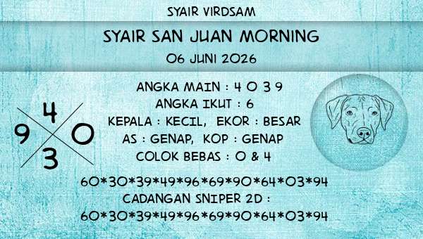 Syair Virdsam - Syair San Juan Morning