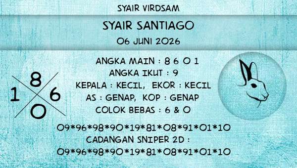 Syair Virdsam - Syair Santiago