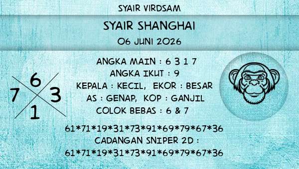 Syair Virdsam - Syair Shanghai