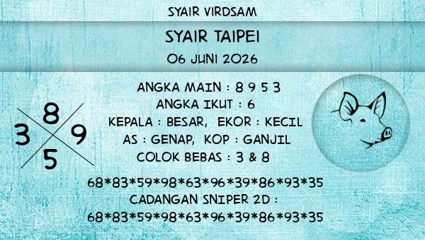 Syair Virdsam - Syair Taipei