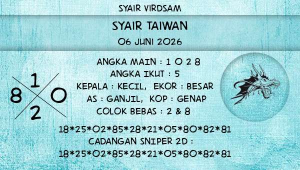 Syair Virdsam - Syair Taiwan