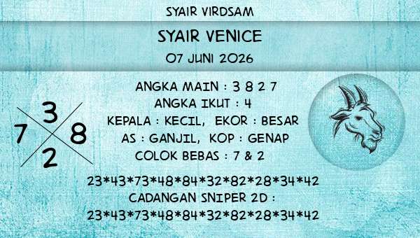 Syair Virdsam - Syair Venice