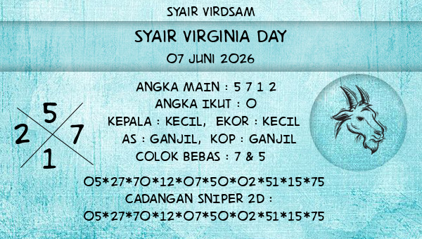 Syair Virdsam - Syair Virginia Day