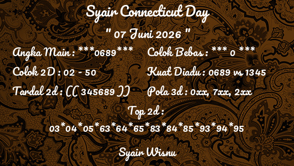 Syair Wisnu - Syair Connecticut Day