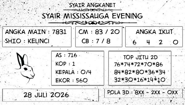 SYAIR ANGKANET - Syair Mississauga Evening