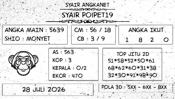 SYAIR ANGKANET - Syair Poipet19