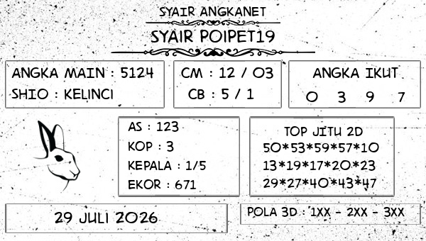 SYAIR ANGKANET - Syair Poipet19