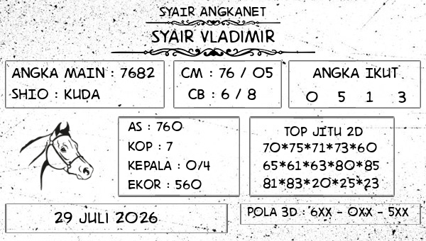 SYAIR ANGKANET - Syair Vladimir