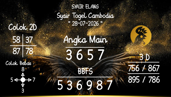 SYAIR ELANG - Syair Togel Cambodia