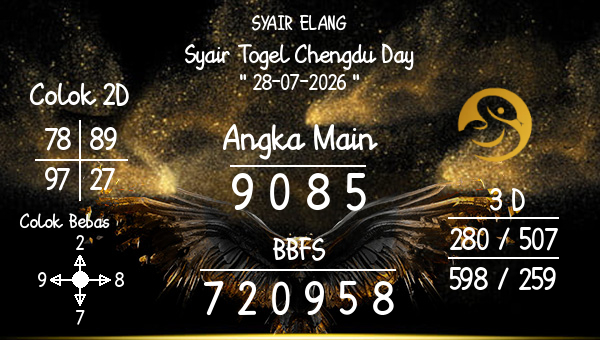 SYAIR ELANG - Syair Togel Chengdu Day