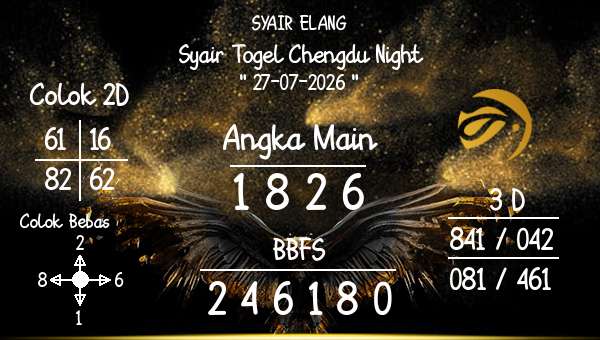 SYAIR ELANG - Syair Togel Chengdu Night