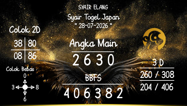 SYAIR ELANG - Syair Togel Japan