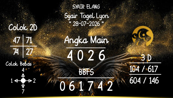 SYAIR ELANG - Syair Togel Lyon
