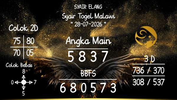 SYAIR ELANG - Syair Togel Malawi