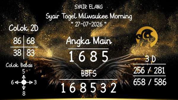 SYAIR ELANG - Syair Togel Milwaukee Morning
