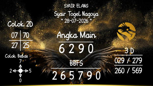SYAIR ELANG - Syair Togel Nagoya