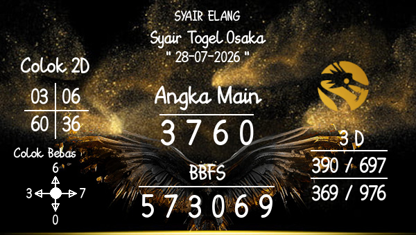SYAIR ELANG - Syair Togel Osaka