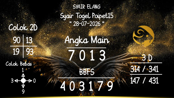 SYAIR ELANG - Syair Togel Poipet15