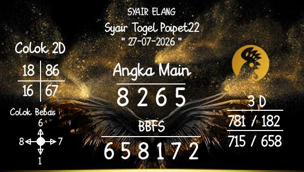 SYAIR ELANG - Syair Togel Poipet22