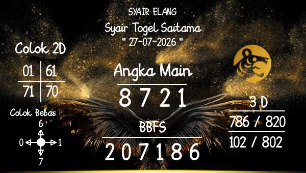 SYAIR ELANG - Syair Togel Saitama