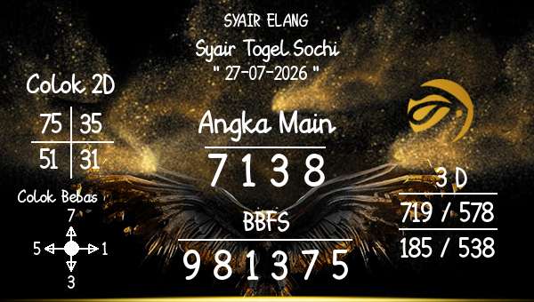SYAIR ELANG - Syair Togel Sochi