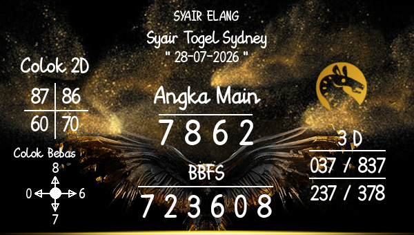 SYAIR ELANG - Syair Togel Sydney