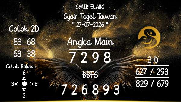SYAIR ELANG - Syair Togel Taiwan