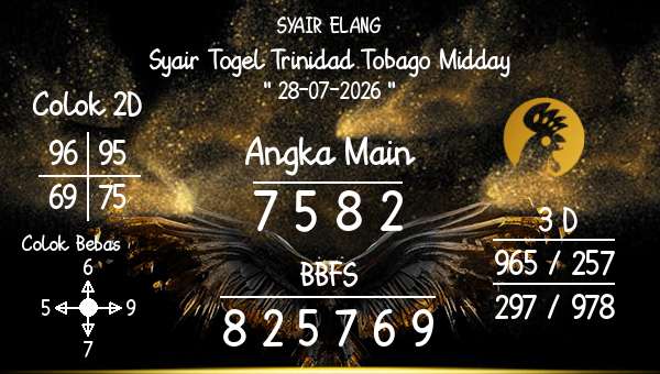 SYAIR ELANG - Syair Togel Trinidad Tobago Midday