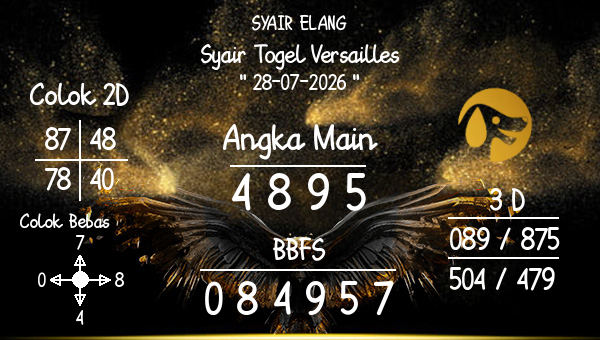 SYAIR ELANG - Syair Togel Versailles