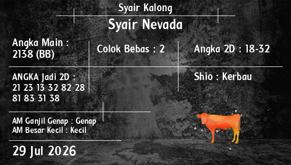 Syair Kalong - Syair Nevada