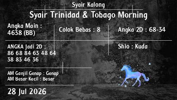 Syair Kalong - Syair Trinidad & Tobago Morning