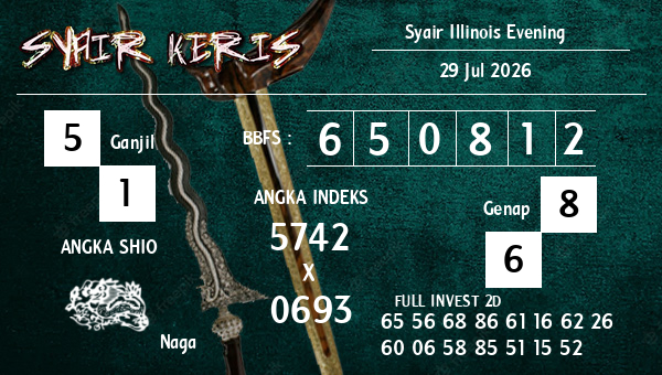  - Syair Illinois Evening