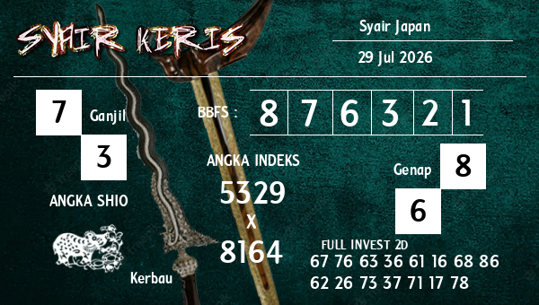  - Syair Japan