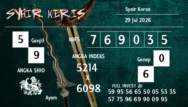  - Syair Korea