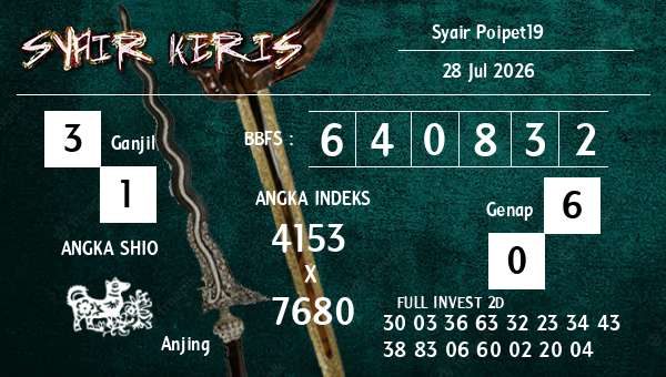  - Syair Poipet19