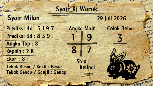 Syair Ki Warok - Syair Milan