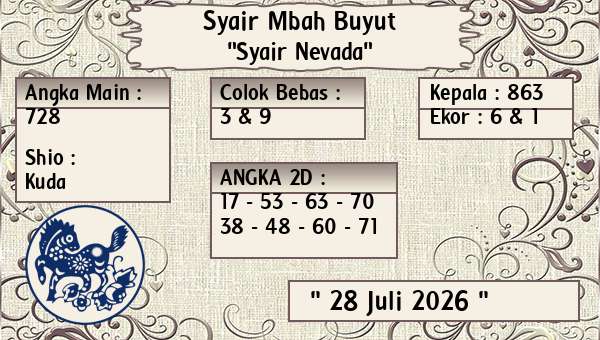 Syair Mbah Buyut - Syair Nevada