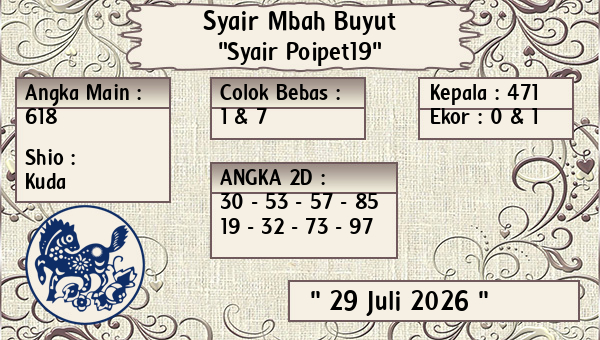 Syair Mbah Buyut - Syair Poipet19