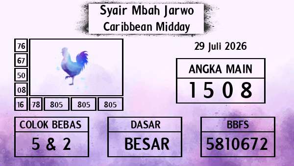 Syair Mbah Jarwo - Caribbean Midday