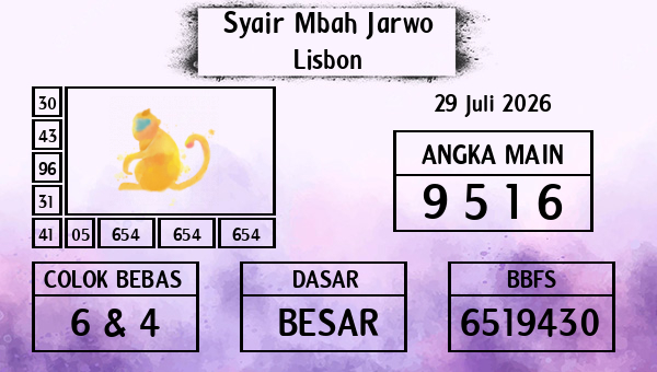 Syair Mbah Jarwo - Lisbon