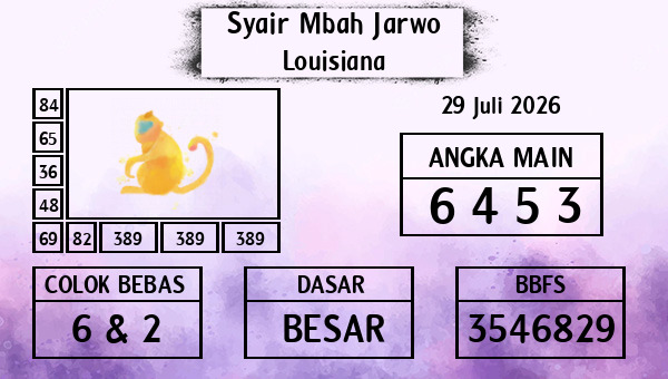 Syair Mbah Jarwo - Louisiana