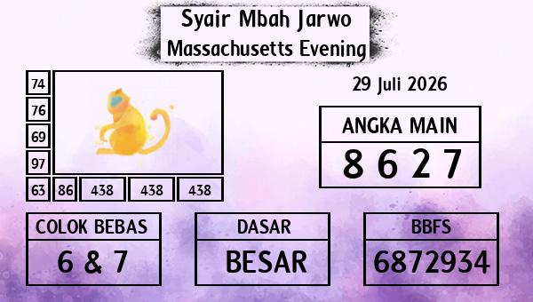 Syair Mbah Jarwo - Massachusetts Evening