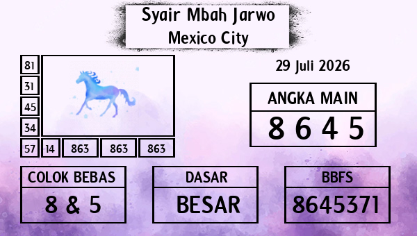 Syair Mbah Jarwo - Mexico City
